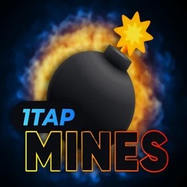 1Tap Mines slot visual from Turbo Games available on blazesspinscasino.com