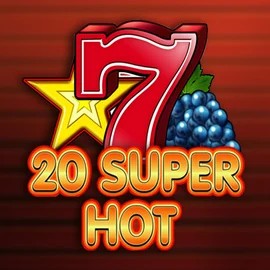 Slots logo of 20 Super Hot from Amusnet Interactive at Blaze Spins Casino