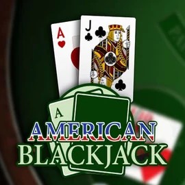 American Blackjack logo by Habanero at Blaze Spins Casino