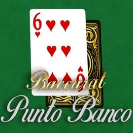 Baccarat - Punto Banco online game logo by Red Tiger Gaming on blazesspinscasino.com