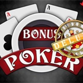 Try Bonus Poker Deluxe - 3 Hands slot by RTG (Reel Time Gaming) on blazesspinscasino.com – logo image