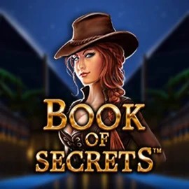 Book of Secrets online game logo by SYNOT Games on blazesspinscasino.com