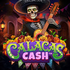 Official Slots logo: Calacas Cash by Greentube at Blaze Spins Casino