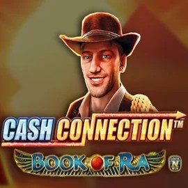Cash Connection Book Of Ra logo by Novomatic Blaze Spins Casino