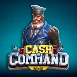 Cash of Command slot logo by Play'n GO at Blaze Spins Casino