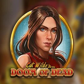 Cat Wilde and the Doom of Dead by Play'n GO, showcased at blazesspinscasino.com – game logo