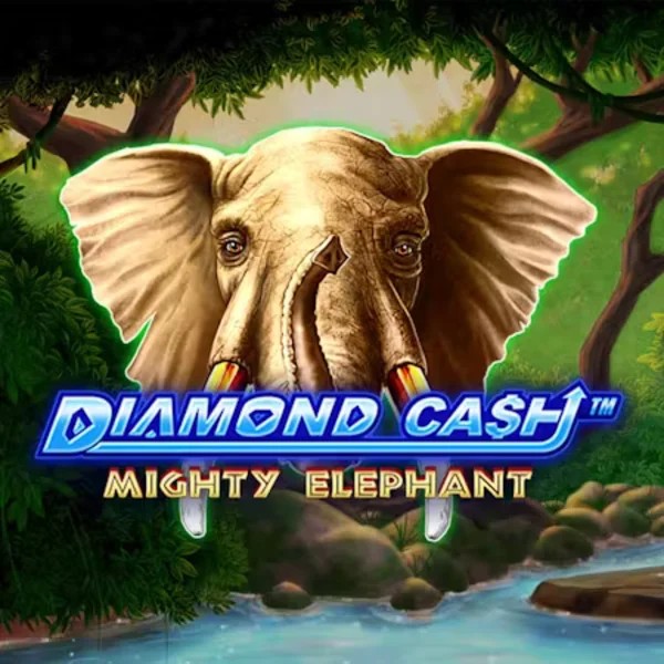 Diamond Cash Mighty Elephant game by Greentube – logo hosted on Blaze Spins Casino
