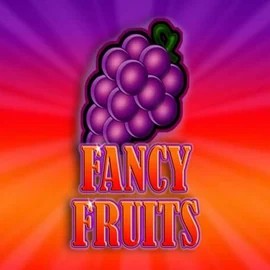 Fancy Fruits online game logo by Gamomat on blazesspinscasino.com