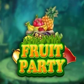 Fruit Party online game logo by Top Trend Gaming on blazesspinscasino.com