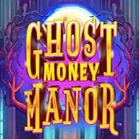 Ghost Money Manor slot logo by Gold Coin Studio at Blaze Spins Casino