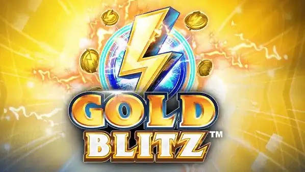 Gold Blitz game by Fortune Factory Studios – logo hosted on Blaze Spins Casino