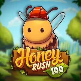 Honey Rush 100 slot visual from Play'n GO available on blazesspinscasino.com