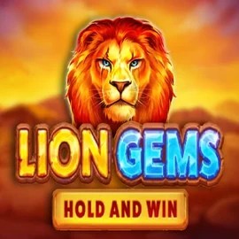 Lion Gems Hold and Win logo – Slots by Playson at Blaze Spins Casino