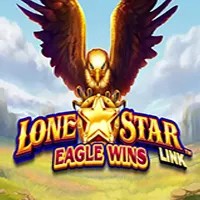 Lone Star Link Eagle Wins online game logo by Novomatic on blazesspinscasino.com