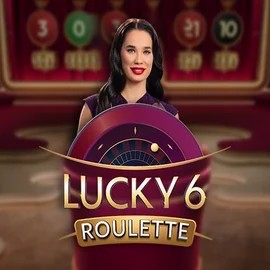 Lucky 6 Roulette logo by Pragmatic Play Blaze Spins Casino