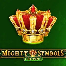 Mighty Symbols Crowns online game logo by Wazdan on blazesspinscasino.com