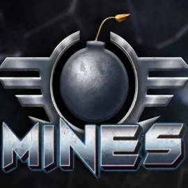 Mines slot visual from Turbo Games available on blazesspinscasino.com