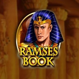Ramses Book Deluxe game by Gamomat – logo hosted on Blaze Spins Casino