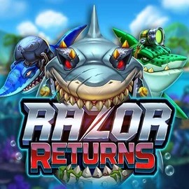 Razor Returns slot icon by Push Gaming, available at Blaze Spins Casino