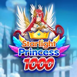 Starlight Princess 1000 slot logo by Pragmatic Play at Blaze Spins Casino