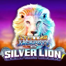 Stellar Jackpots with Silver Lion game by Lightning Box Game – logo hosted on Blaze Spins Casino