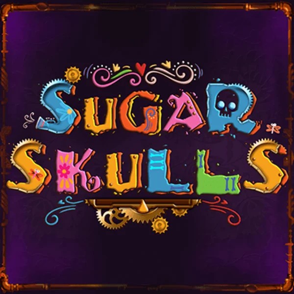 Sugar Skulls logo by Booming Games Blaze Spins Casino