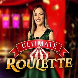 Ultimate Roulette by Ezugi, showcased at blazesspinscasino.com – game logo