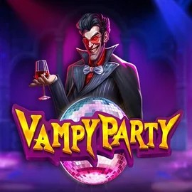 Enjoy Vampy Party by Pragmatic Play – logo hosted on blazesspinscasino.com